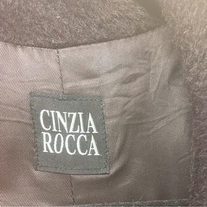 CINZIA ROCCA Pure Babyllama Wool Full Length Coat (Chocolate Brown)
